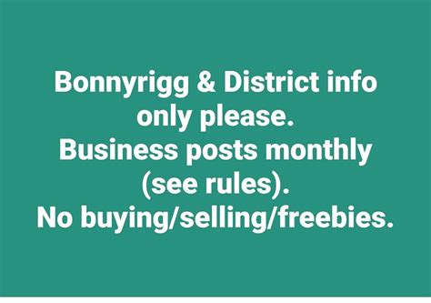 Residents Info Forum: Bonnyrigg and District 